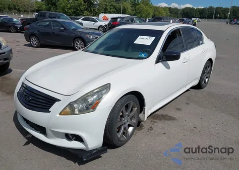 2011 Infiniti G37X z USA, uszkodzony, nr VIN JN1CV6ARXBM355626